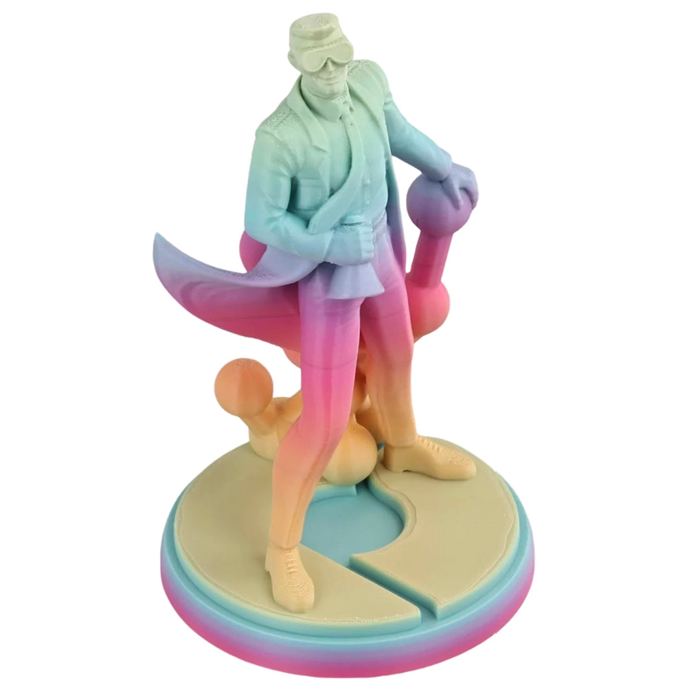 Panchroma PLA Dégradé - Satiné Arc-en-Ciel (Gradient Satin Rainbow) - 1,75 mm - 1 kg