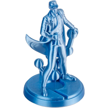Panchroma PLA Dual Silk - Beluga Argent-Bleu (Beluga Silver-Blue) - 1.75 mm - 1 kg