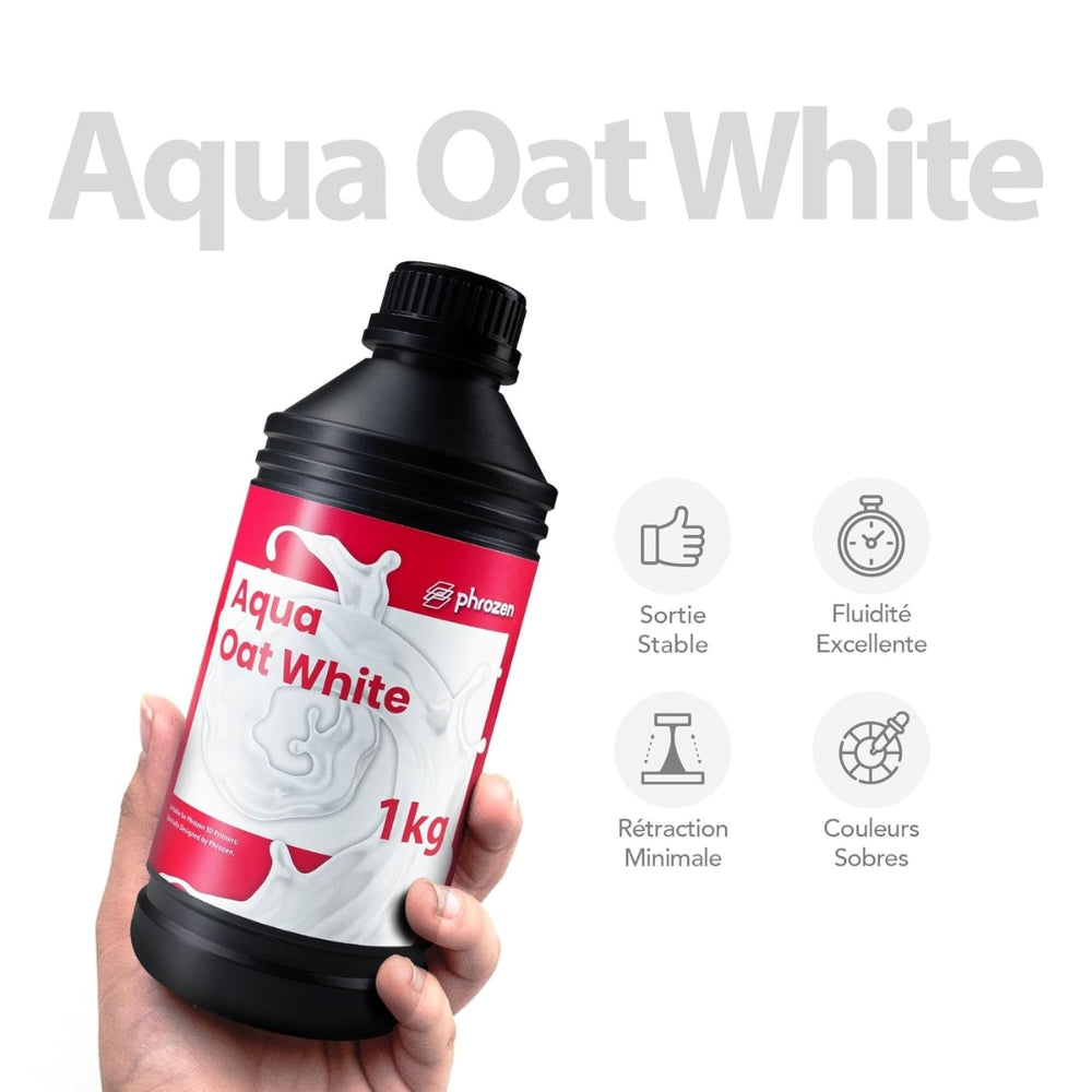 Phrozen - Résine Aqua - Blanc Avoine (Oat White) - 1 kg