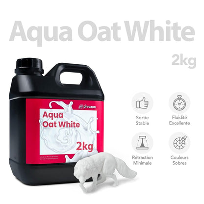Phrozen - Résine Aqua - Blanc Avoine (Oat White) - 2 kg