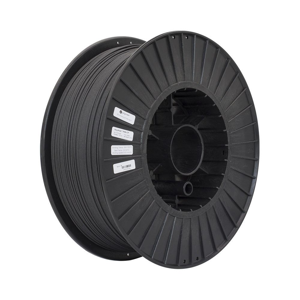 Polymaker - PolyMide PA6-CF (Nylon 6) - Noir (Black) - 1.75 mm - 2000 g