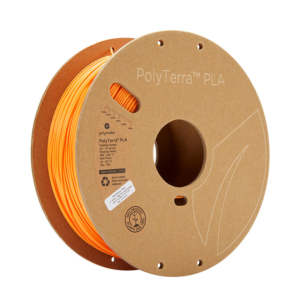 Polymaker - PolyTerra PLA - Orange Lever de Soleil (Sunrise Orange) - 1.75 mm - 1 kg