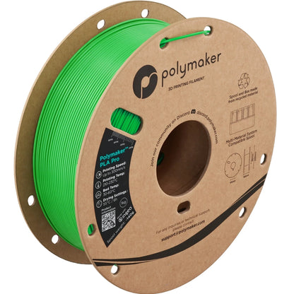 Polymaker - PLA Pro - Green (Vert) - 1,75 mm - 1 kg