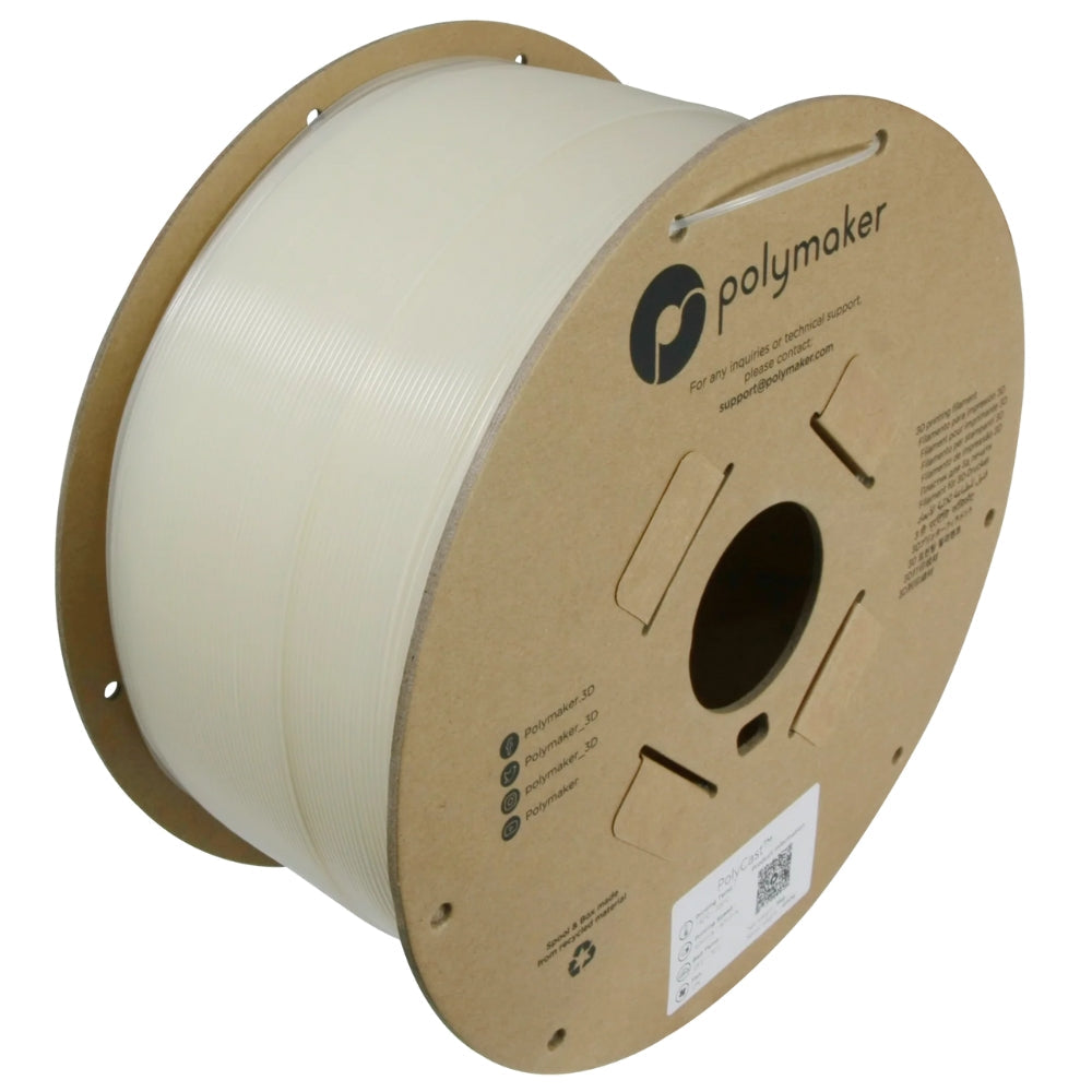 Polymaker - PolyCast Calcinable - Naturel (Natural) - 1.75 mm - 3 kg