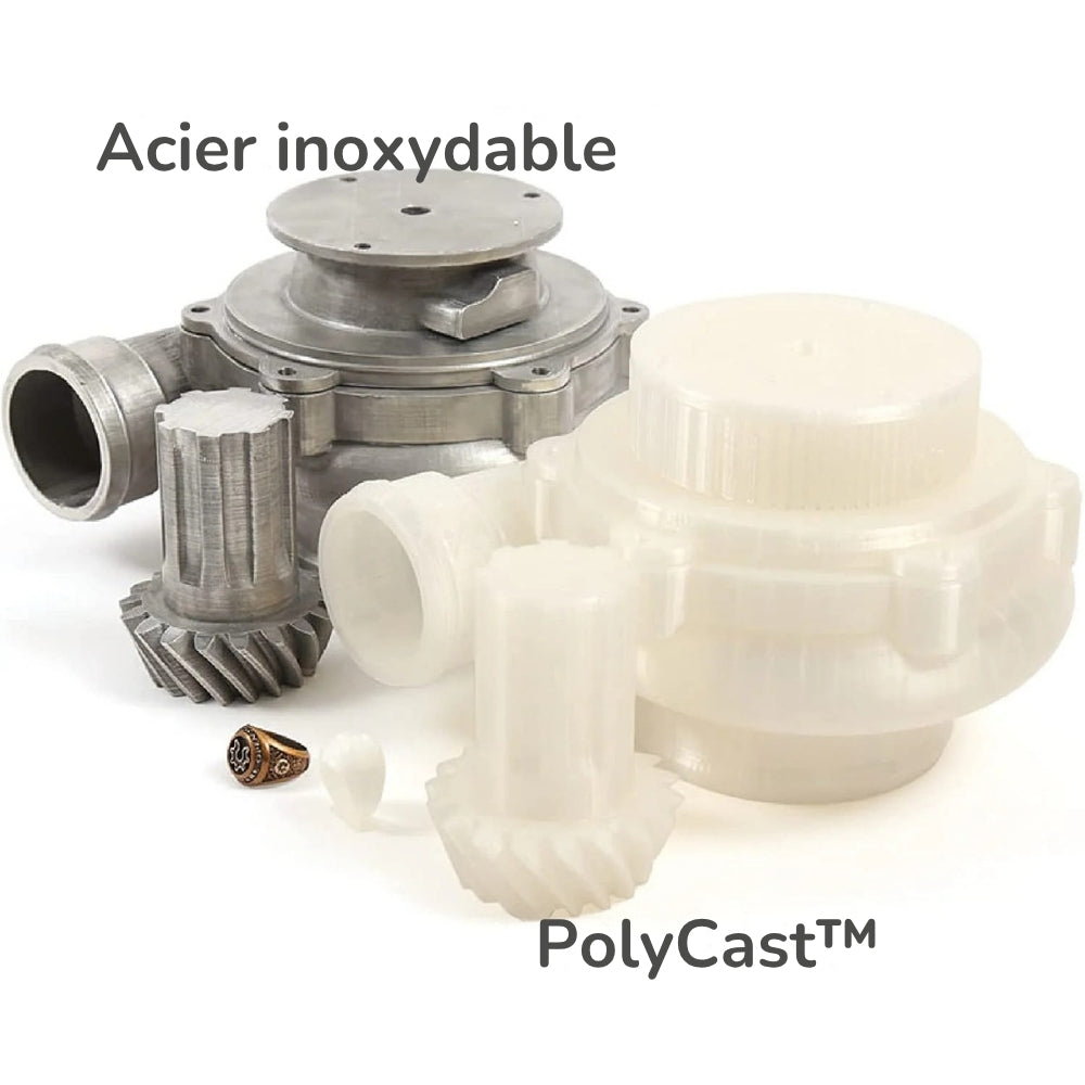 Polymaker - PolyCast Calcinable - Naturel (Natural) - 1.75 mm - 3 kg