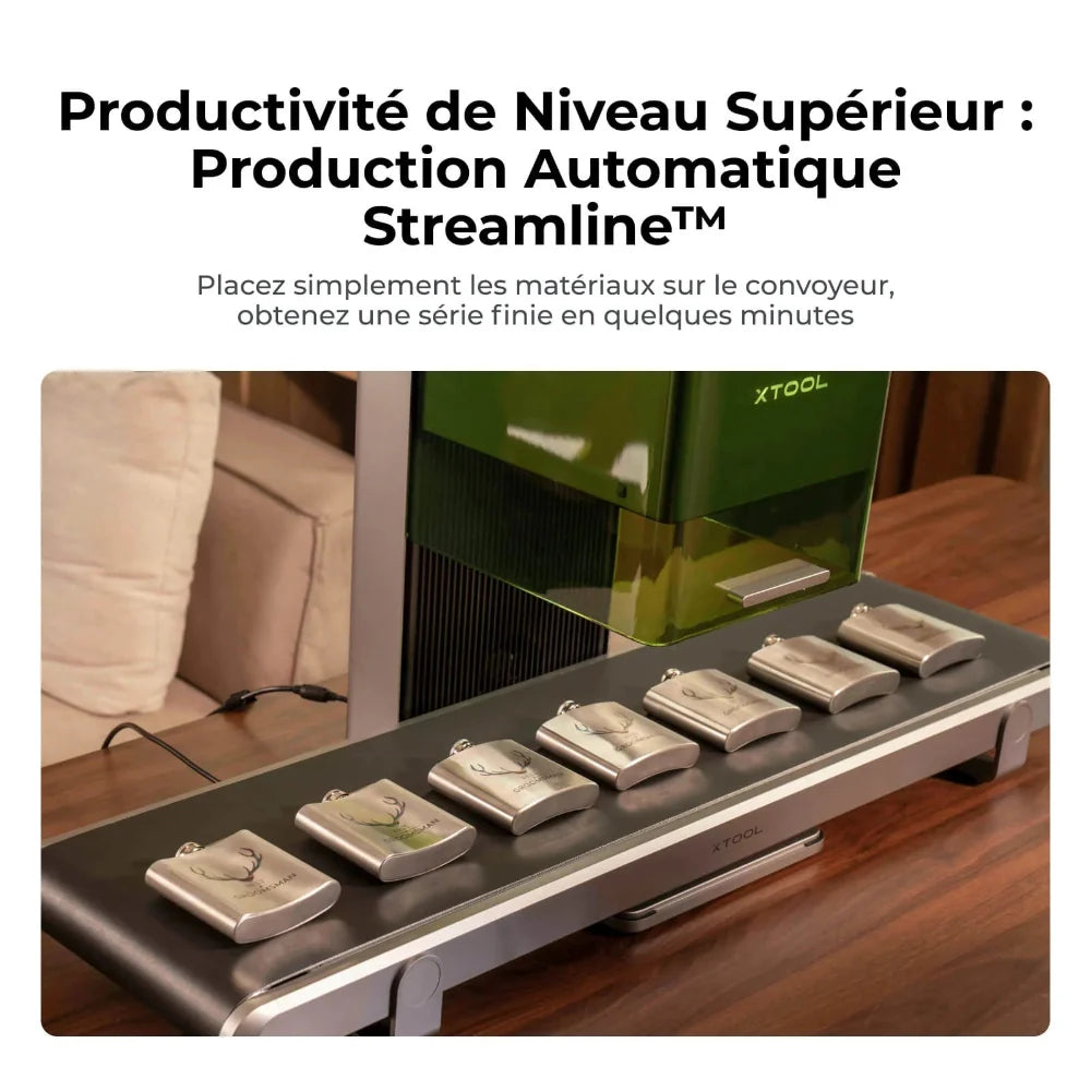 Productivité F2 ultra avec convoyeur SteamlinexTool