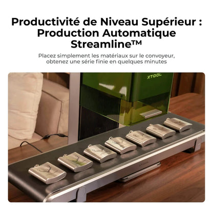 Productivité F2 ultra avec convoyeur SteamlinexTool