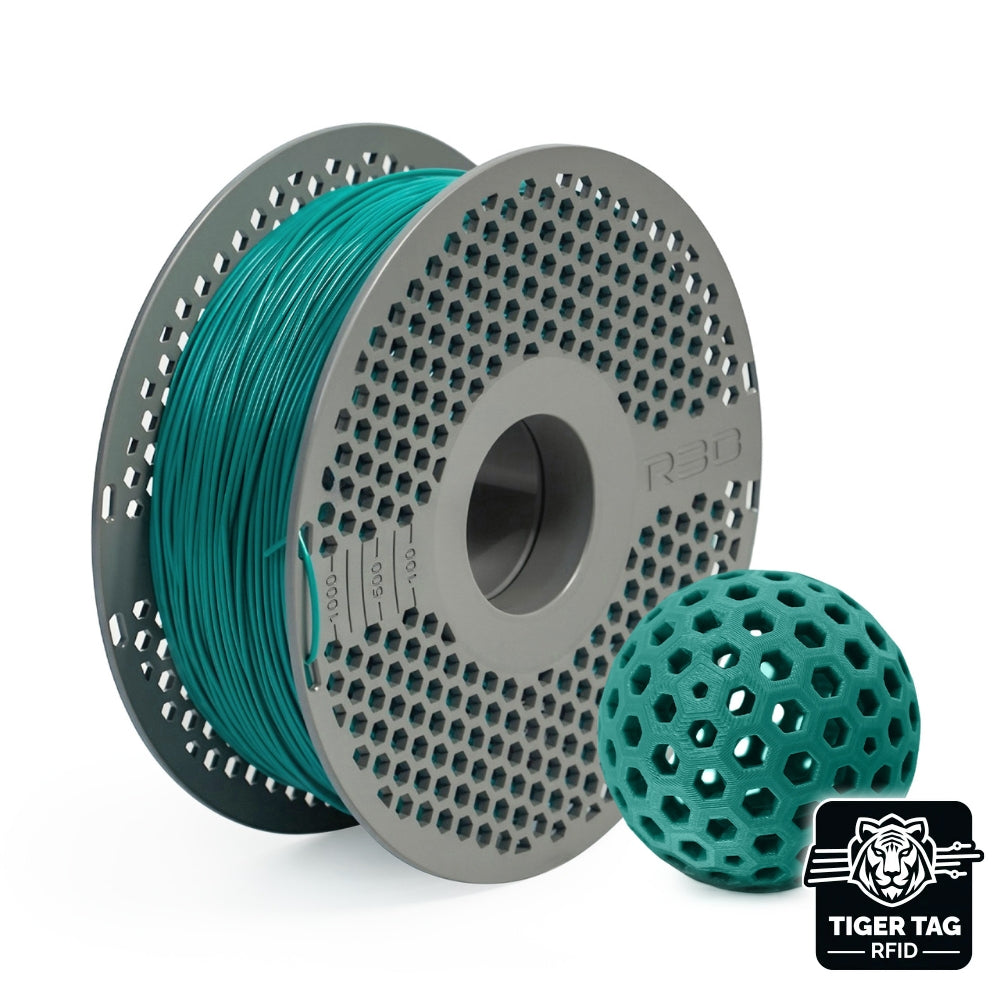 R3D - PEBA 90A - Turquoise - 1,75 mm - 1 kg avec RFID TigerTag