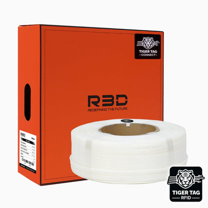 R3D - ASA - Blanc (White) - 1,75 mm - 1 kg Refill avec RFID TigerTag