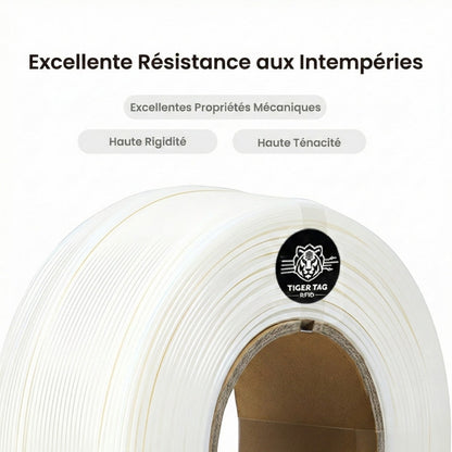 R3D - ASA - Blanc (White) - 1,75 mm - 1 kg Refill avec RFID TigerTag