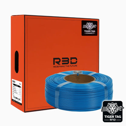 R3D - ASA - Bleu (Blue) - 1,75 mm - 1 kg Refill avec RFID TigerTag