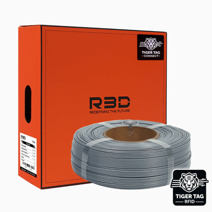 R3D - ASA - Gris (Grey) - 1,75 mm - 1 kg Refill avec RFID TigerTag