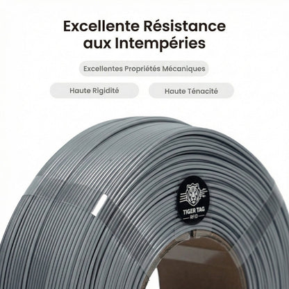 R3D - ASA - Gris (Grey) - 1,75 mm - 1 kg Refill avec RFID TigerTag