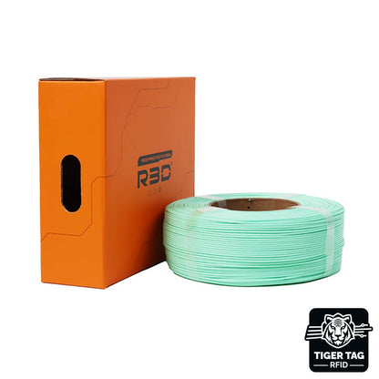 R3D - PLA High-speed - Menthe Mat (Matte Mint Green) - 1,75 mm - 1 kg Refill avec RFID TigerTag