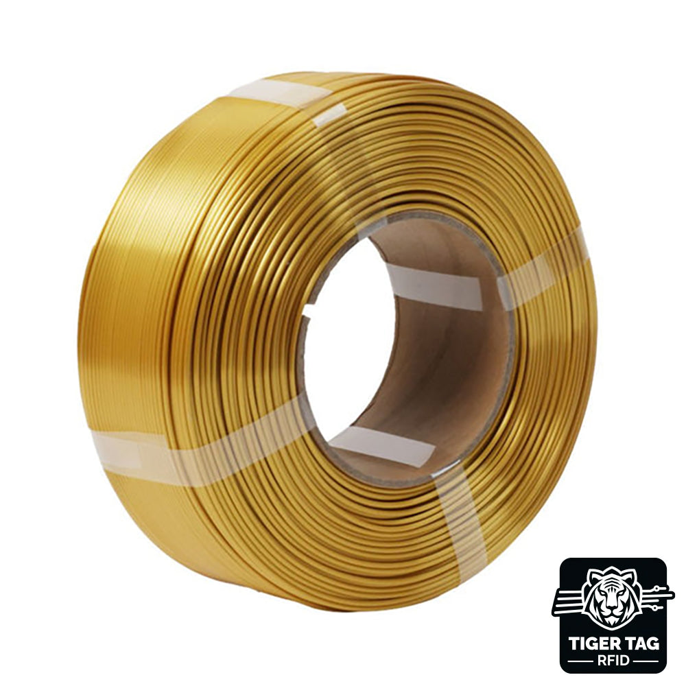 R3D - PLA High-speed - Or Soie (Silk Gold) - 1,75 mm - 1 kg Refill avec RFID TigerTag