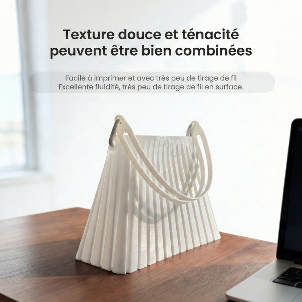 R3D - TPU (95A) - Blanc (White) - 1,75 mm - 1 kg - Refill avec RFID TigerTag