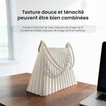 R3D - TPU (95A) - Blanc (White) - 1,75 mm - 1 kg - Refill avec RFID TigerTag