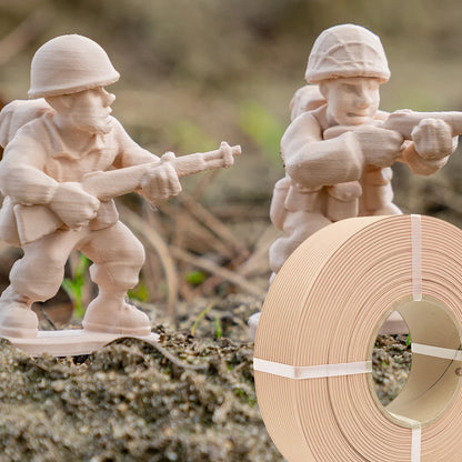 Panchroma PLA - Mat Beige Armée (Matte Army Beige) - 1,75 mm - 1 kg - Refill