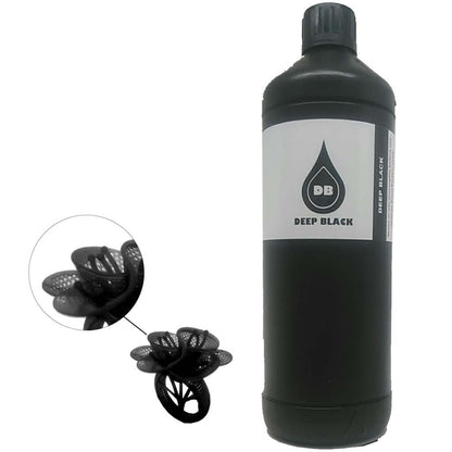 FunToDo - Deep Black - Noir - 405 nm - 1 L, resines UV, FUNTODO