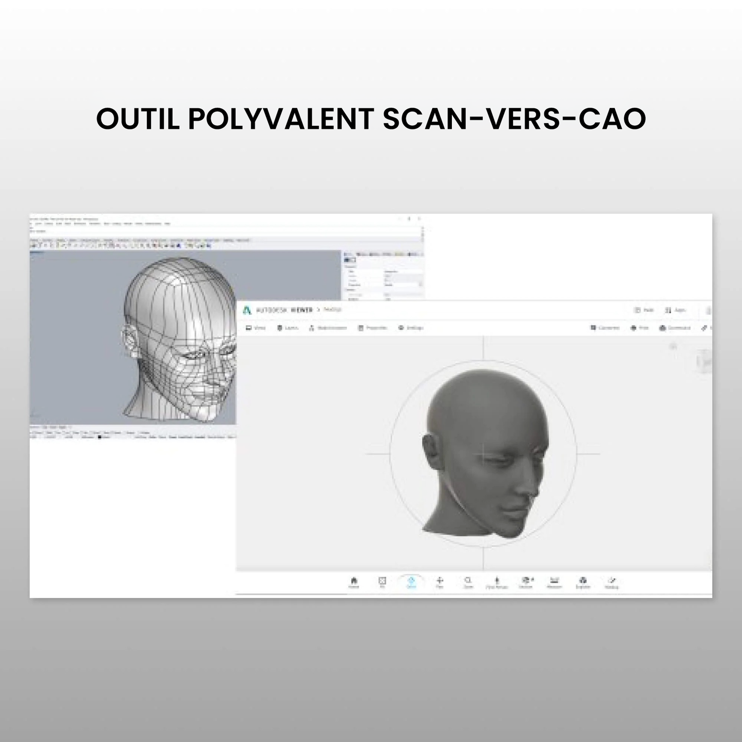 Revopoint - Revo Design - Logiciel CAO avancé pour la rétro-ingénierie - abonnement annuel
