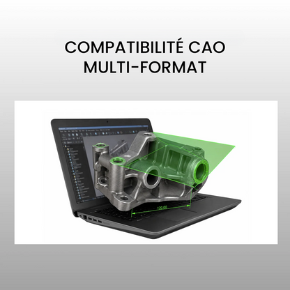 Revopoint - Revo Measure - Logiciel de mesure 3D et de tolérancement géométrique (GD&T) - Licence 1 an - Edition personnelle