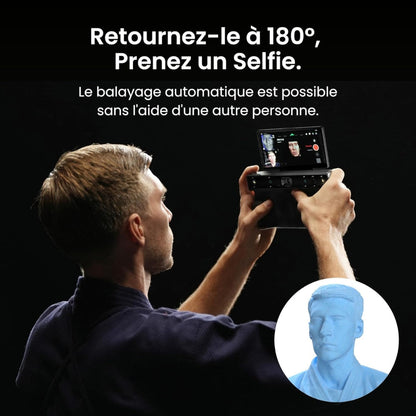 Revopoint - Miraco - Scanner 3D Autonome pour Objets de Petite à Grande Taille