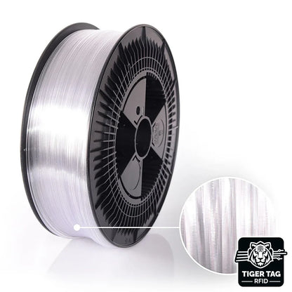 Rosa3D - PETG Standard HS - Transparent - 1,75 mm - 3 kg avec RFID TigerTag