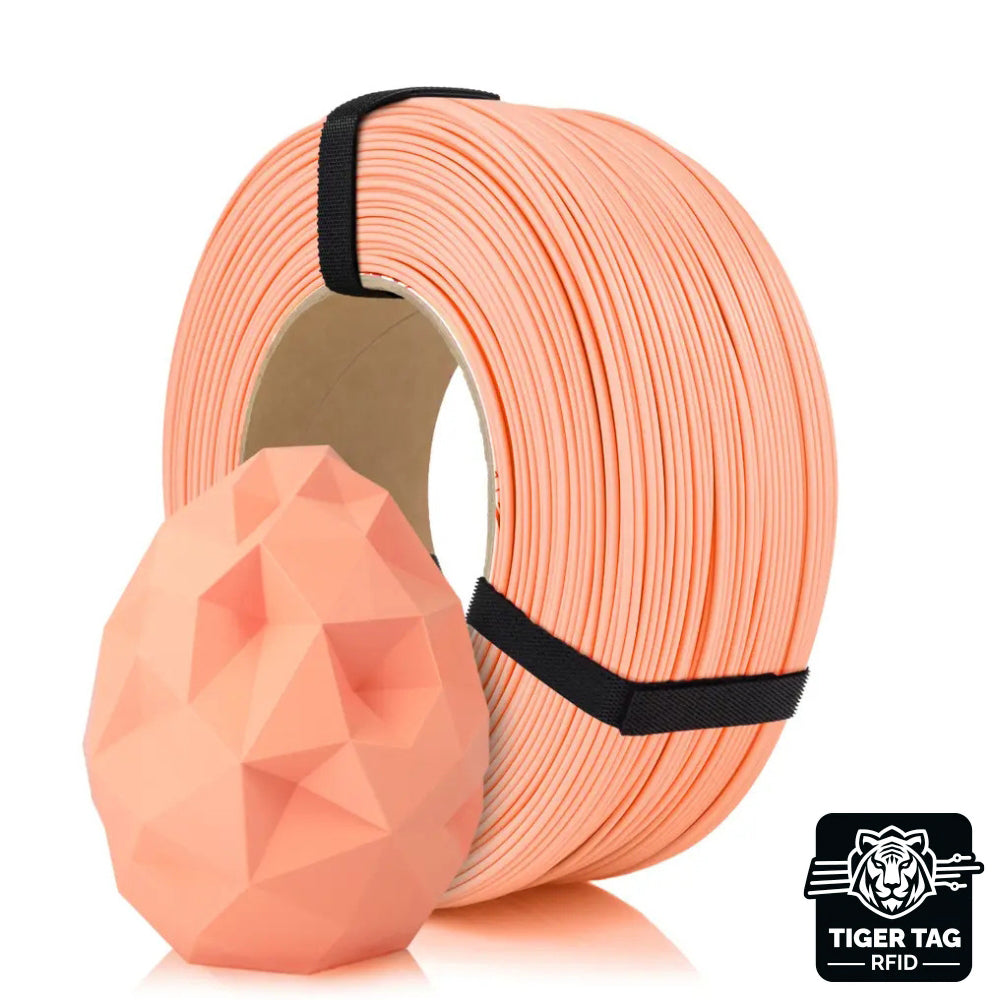 Rosa3D - PLA Pastel - Pêche (Peach) - 1,75 mm - 1 kg Refill avec RFID Tiger Tag
