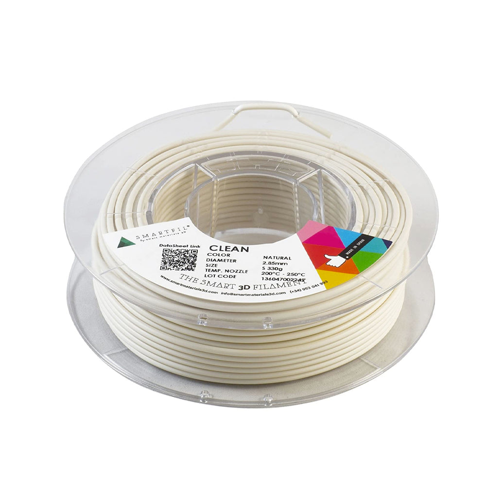 SMART MATERIALS - SMARTFIL - Filament de Nettoyage (Clean Filament) - Naturel (Natural) - 1.75 mm - 330 g, Filament, SMART MATERIALS