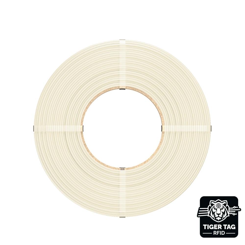 Sunlu - PETG - Blanc Os (Bone White) - 1,75 mm - 1 kg - Refill avec RFID TigerTag