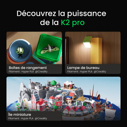 Pack Starter - Creality K2 Pro Combo avec Bobine Panchroma Offerte