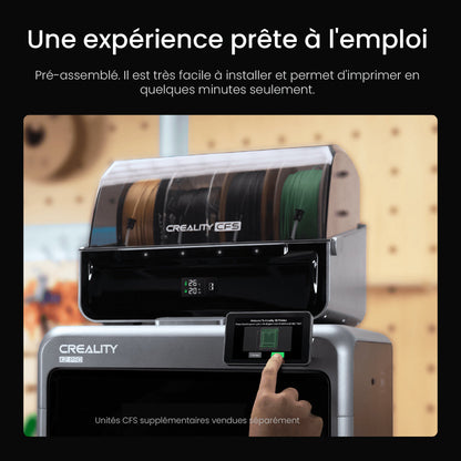 Creality - K2 Pro Combo avec CFS - Imprimante 3D FDM Multi-Couleurs