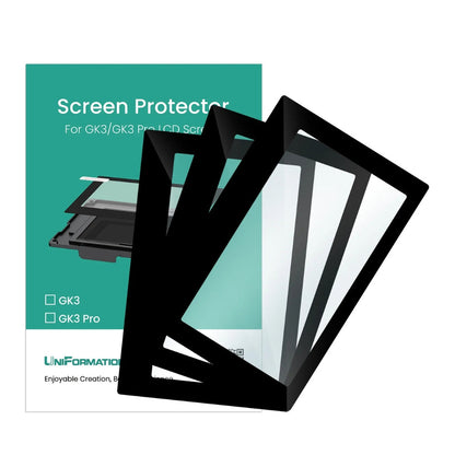 Uniformation - GK3/GK3 Pro - Protecteur Écran (Screen Protector) - 16k - 3 pcs
