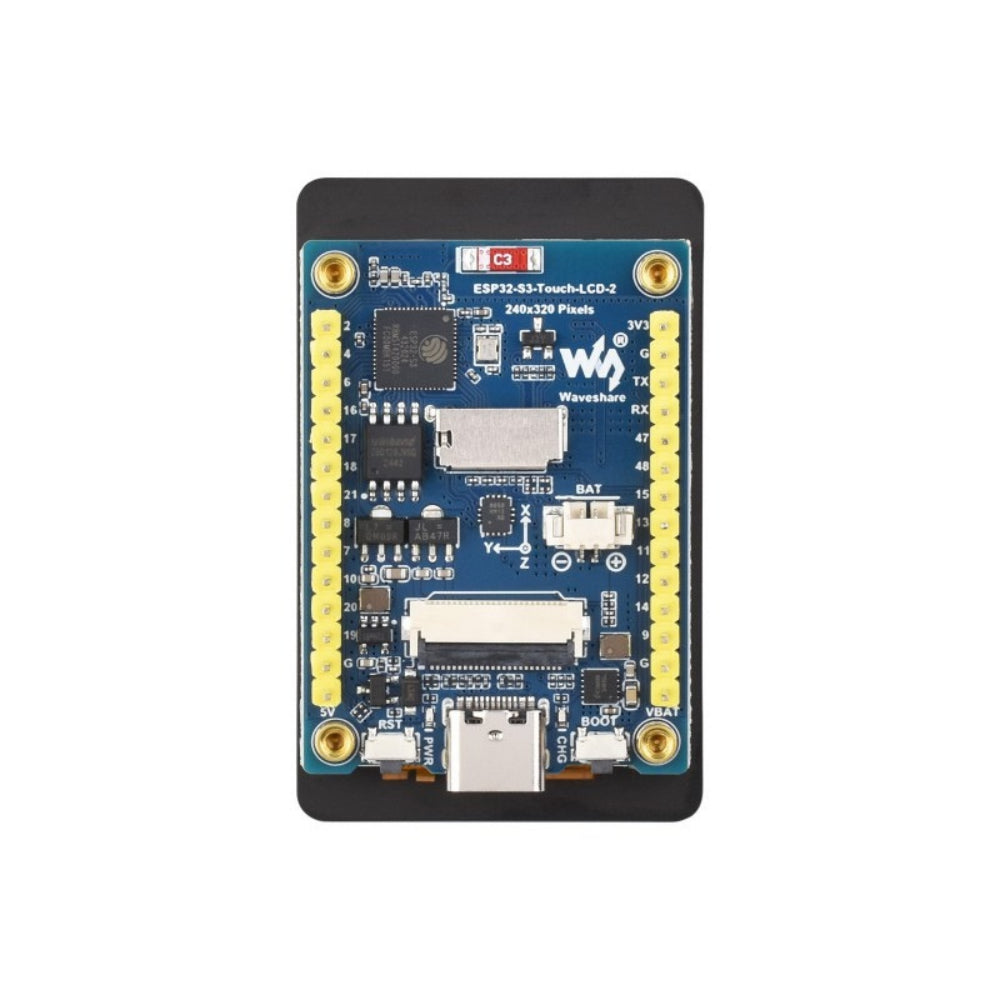 Waveshare - ESP32-S3 - Carte de Développement pour Ecran Tactile Capacitif 2 pouces