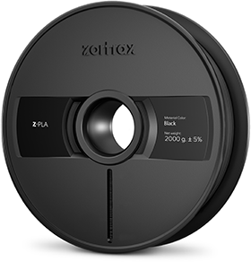 Zortrax - Z-PLA - Noir (Black) - M300 Dual - 1.75 mm - 2 kg, Filament, Zortrax