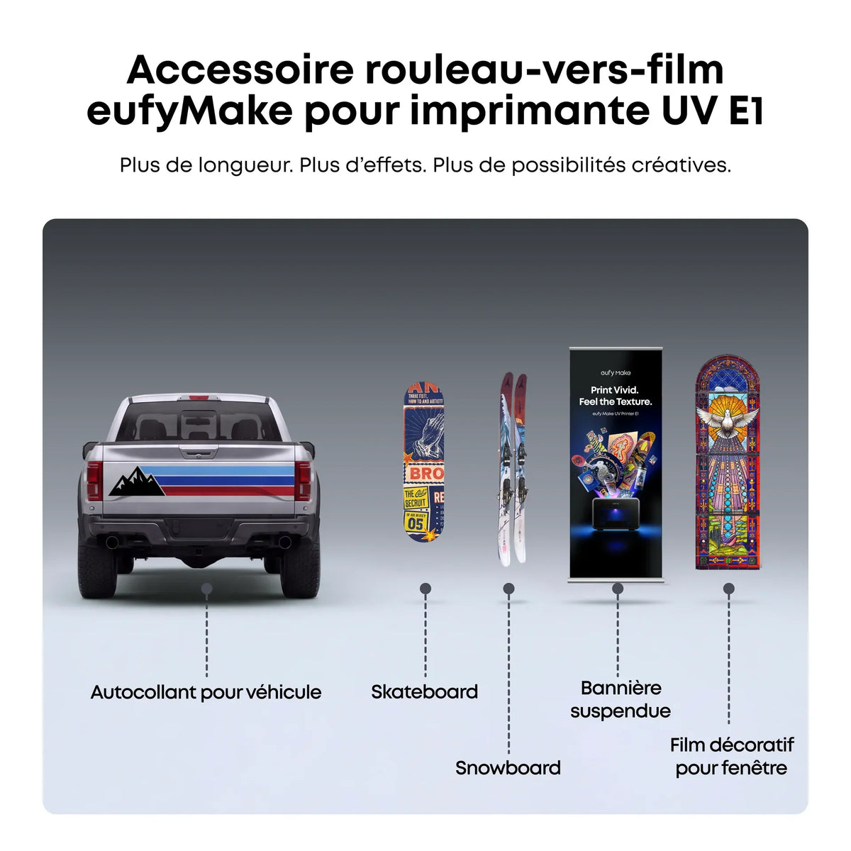 EufyMake - E1 - Accessoire de Transfert de Film (Roll to Film Attachment)
