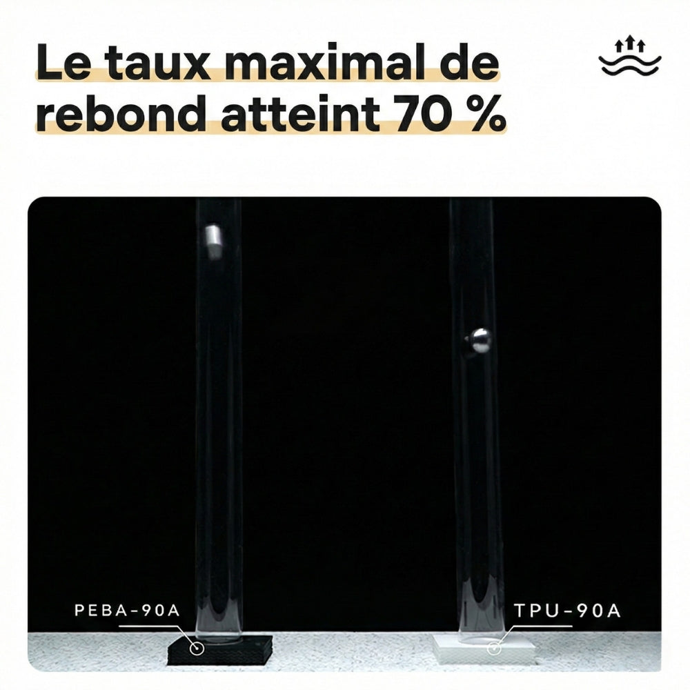 eSun - PEBA-90A - Blanc (White) - 1,75 mm - 0,8 kg avec RFID TigerTag