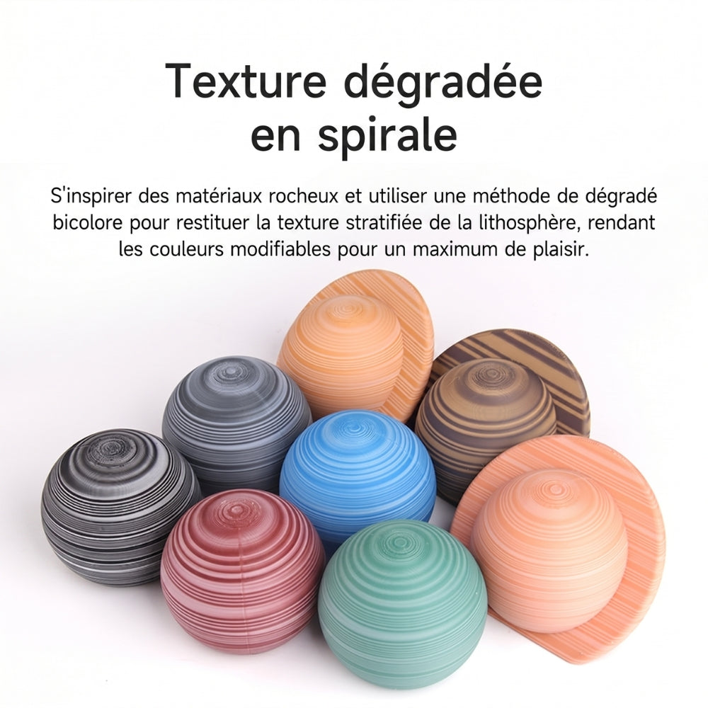 eSun - PLA-Rock - Granit (Granite) - 1,75 mm - 1 kg avec RFID TigerTag