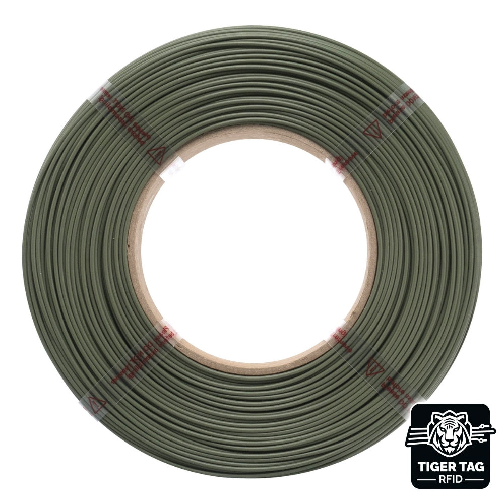 eSun - PLA Basic - Vert Olive (Olive Green) - 1.75mm - 1 kg - Refill avec RFID TigerTag