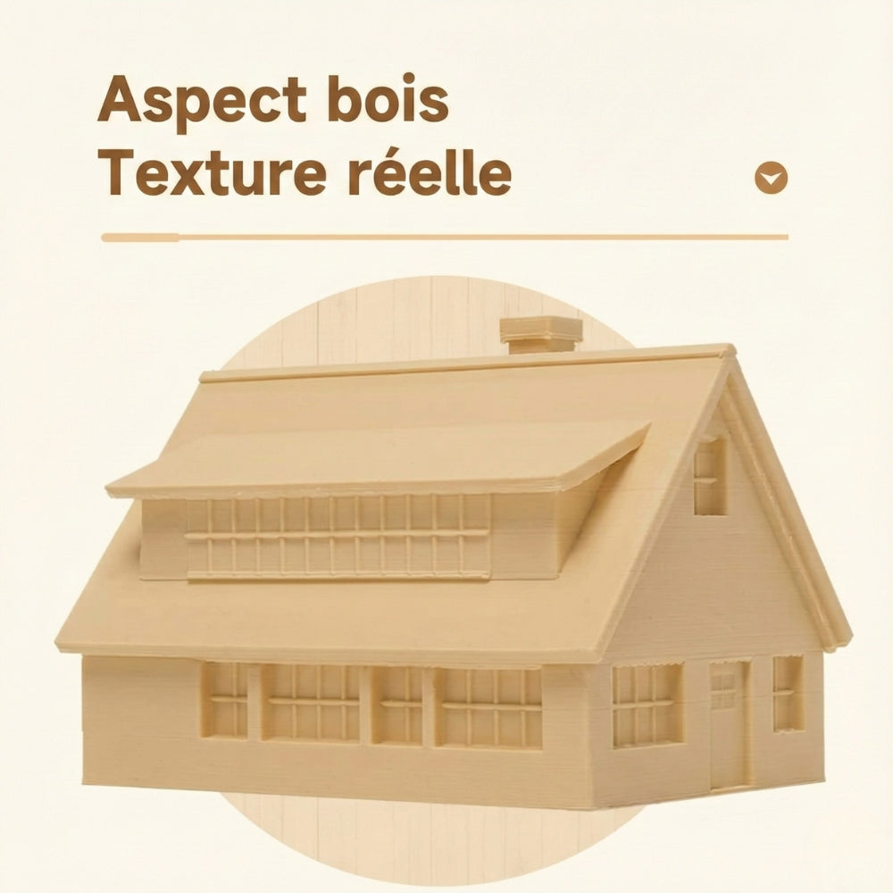 eSun - PLA Wood - Bouleau (Birch) - 1.75mm - 1 kg