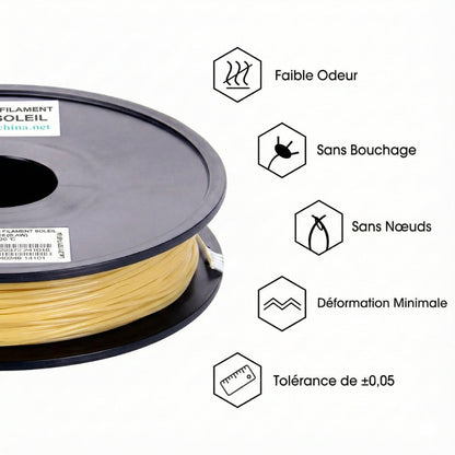 eSun - PVA - Jaune (Yellow) - 1,75 mm - 500 g