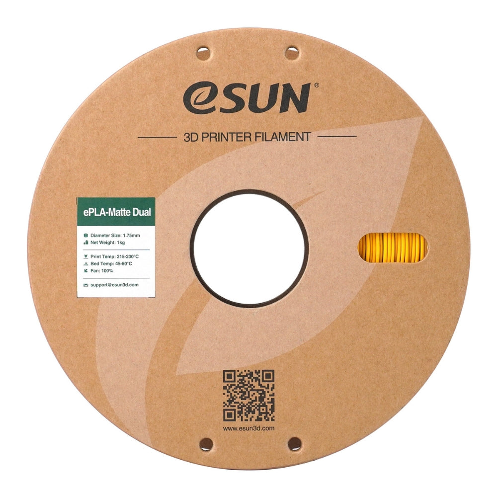 eSun - ePLA Matte - Dual colors - Violet Jaune (Purple Yellow) - 1,75 mm - 1 kg