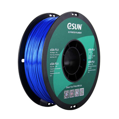 Bobine eSun de eSilk PLA Blue - 1 kg - Spool plastique