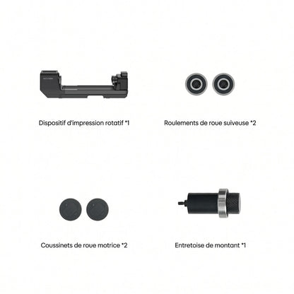eufyMake - E1 - Accessoire d'Impression Rotative (Rotary Printing Attachment)