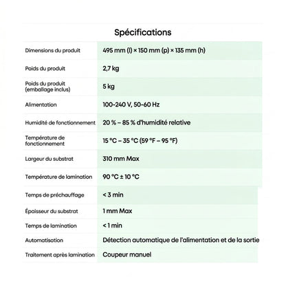 eufyMake - E1 - Machine de Laminage UV DTF (UV DTF Laminating Machine)