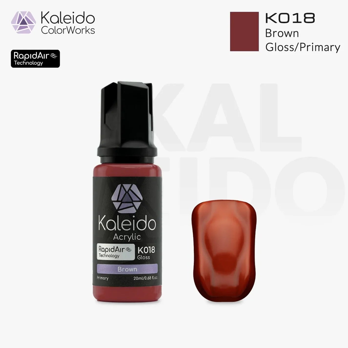 Kaleido ColorWorks - Gloss/Primary - Marron (K018 Brown) - 20ml