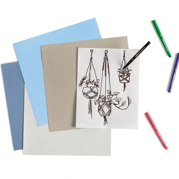 Cricut - 5 Stylos Infusible Ink - Néons - 0.4 mm