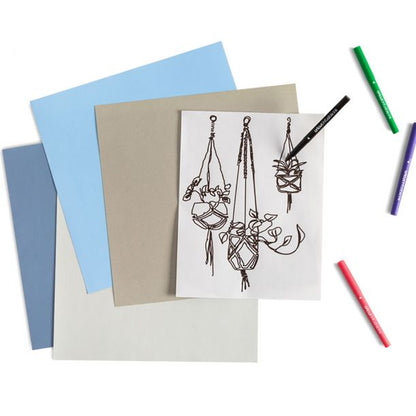 Cricut - Sublimation - 5 Stylos Infusible Ink - Néons - 1 mm