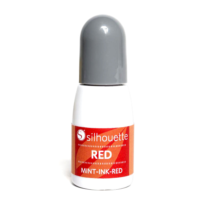 Silhouette - Mint - Encre pour Tampon - Rouge (Red) - 5 ml