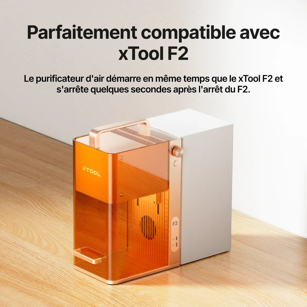 xTool - F2 - Purificateur d'Air Go (Air Purifier Go)
